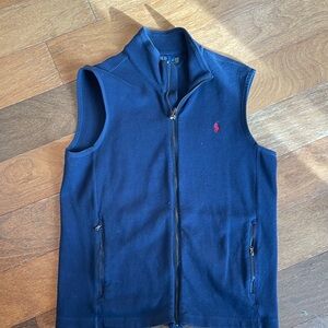 Polo Ralph Lauren Dark Blue Vest with Red Logo
